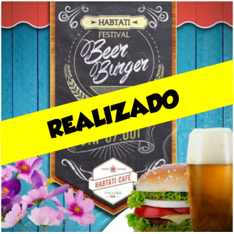Festival Beer Burger no Habtati Café